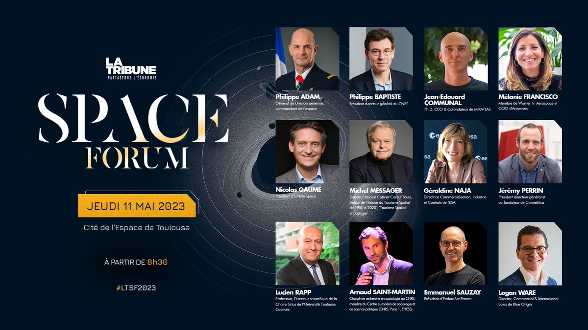 Comment le New Space peut-il monter en cadence de production ? La France est-elle prête à se battre dans les étoiles ? Rendez-vous pour la 6e édition du Space Forum le 11/05 à la Cité de l’espace de #Toulouse ! 🚀#LTSF2023
Inscrivez-vous ici👉 bit.ly/3jboyZI