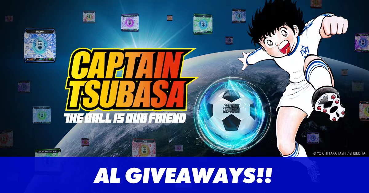 XMnftt's tweet photo. 🎁Keng x Captain Tsubasa NFT 🎁

@TsubasaNFT：
 正版授權的大空翼NFT項目
 每個NFT都獲得一個官方纪念真正的足球 
 Special ALx 3
To Enter：
✅LIKE＆RT 
✅follow @TsubasaNFT &amp; @XMnftt  &amp; @desmond26551926 
⏳48h
#TezukaArtNFT #TsubasaBallNFT https://t.co/r2v1zfo6LY