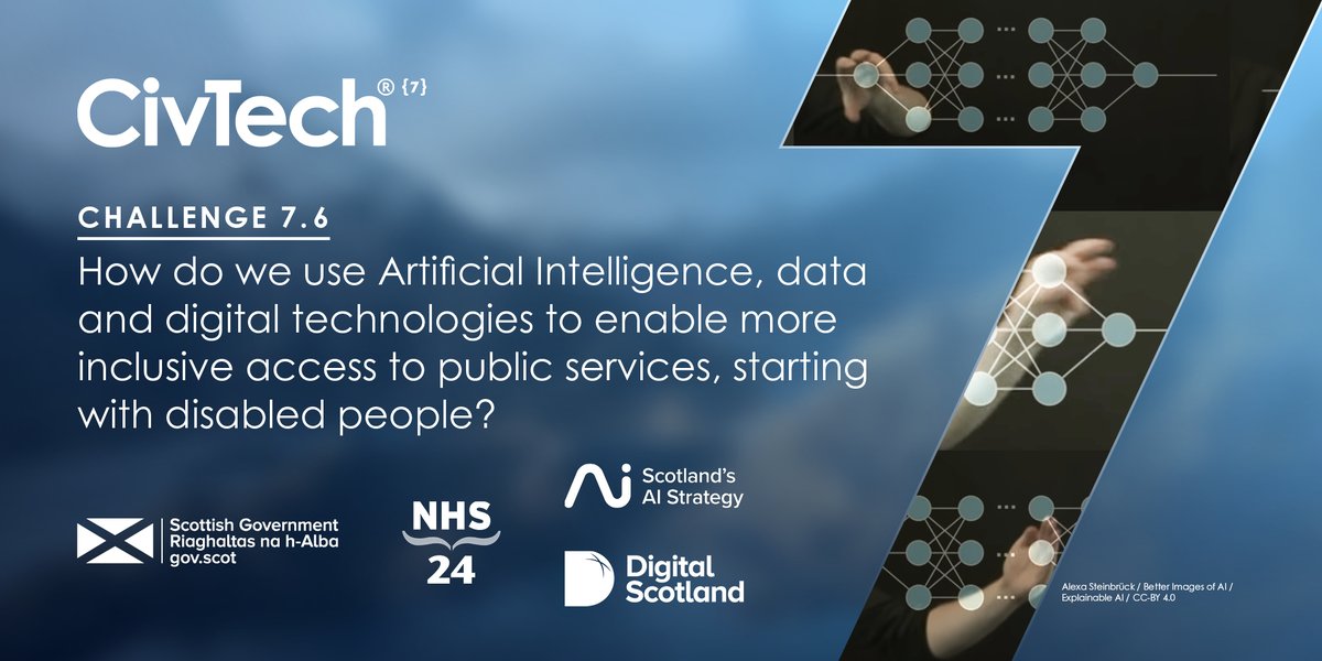 CivTechScotland's tweet image. Our final demo comes from @connectingunow, with their solution to Challenge 7.6. 

The company is developing an intelligent virtual assistant that scales using #AI interaction with users with different disabilities to find their service. 

#CivTech7 #DemoDay7
@ScotGovEquality