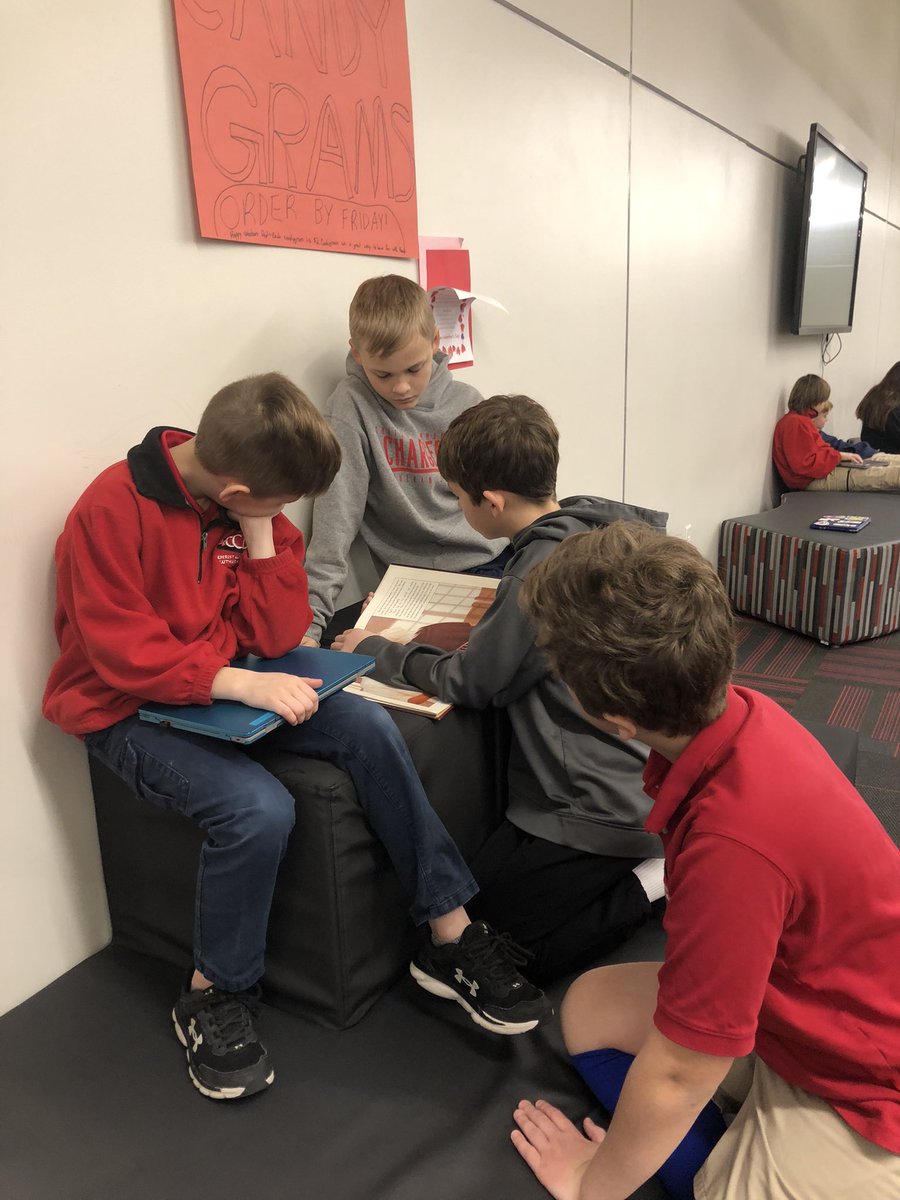 CCLSKBrown's tweet photo. Reading one picture book a day. Solving the mystery and finding the theme. What interesting stories. @CCLSLeible @CCLSChargers https://t.co/0ngM7Ev6qm