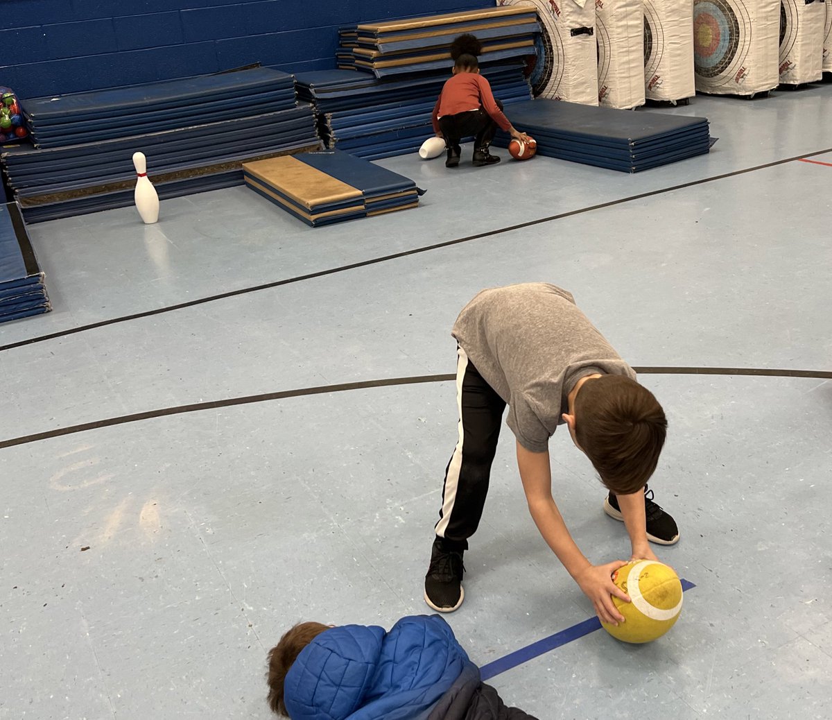 Amgurleyy's tweet photo. Super Bowl stations were a hit this week thanks @PESchoolYT ! https://t.co/PrrFWB5ftx