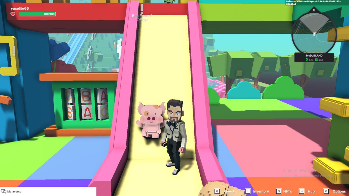 yucelibr66's tweet photo. @TheSandboxGame I found the two dragons in McDull LAND! 🐷 #LunarNewYearTSB https://t.co/MGzv23SR9R
