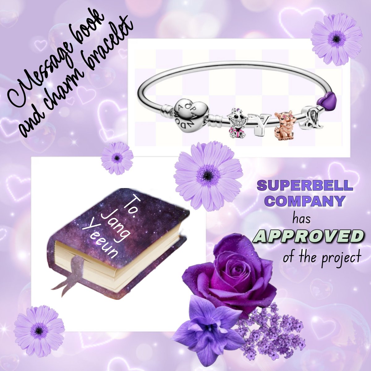 jangyeeunglobal's tweet image. 「PROJECT」Please donate to our fundraiser ♡

✔️ Superbell Company has approved of the project!
🎁 a message book and a charm bracelet
💰 350 USD
🔗  docs.google.com/document/d/1sT… (more info and links here)
🏆 top donor will receive yeeun and sorn's autographs 

@updatesCLC