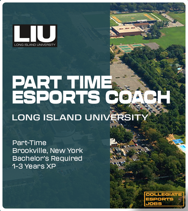colesportsjobs's tweet photo. 🔥📰Hot off the press! 

Join the team at @LIU_esports and shape the future of esports on campus! 

This part-time role requires a few years experience in most game titles, and will work with Athletics to manage the team. https://t.co/0GDPDSIFA3