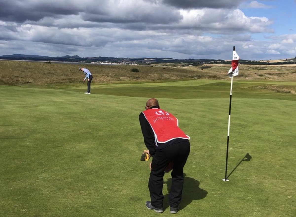 dumbarniegolf's tweet photo. Caddie Recruitment Day.   18th February. We are looking for highly motivated individuals who will enjoy caddying for our guests this season.  Interested, then please come along and meet Rob Thorpe, our Caddie Master between 10am and 2pm. #TeamDumbarnie https://t.co/hJjsnLtfKt https://t.co/qjOVJzTpxG