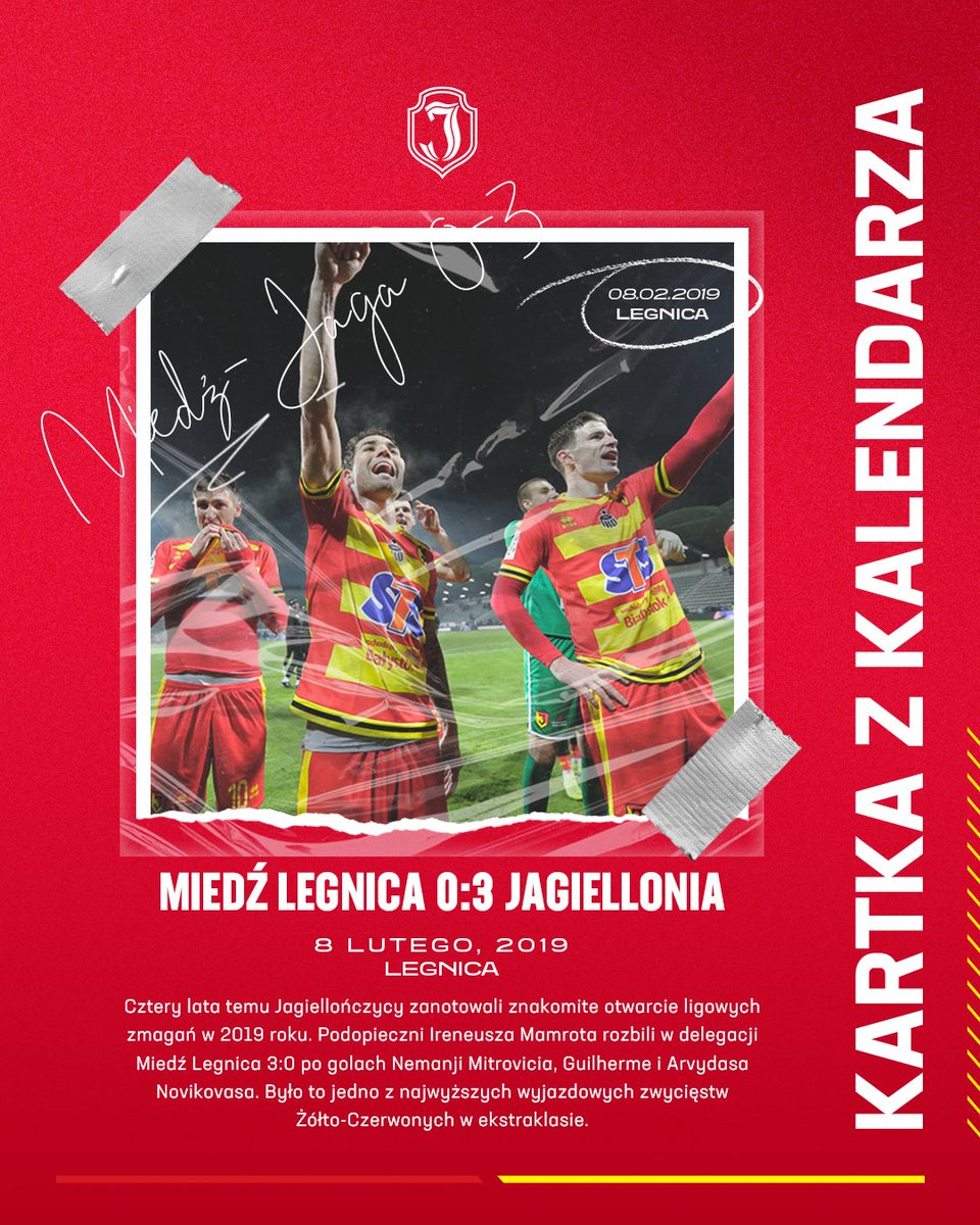 Jagiellonia1920's tweet image. 📅 Cztery lata temu w Legnicy. 
#kartkazkalendarza