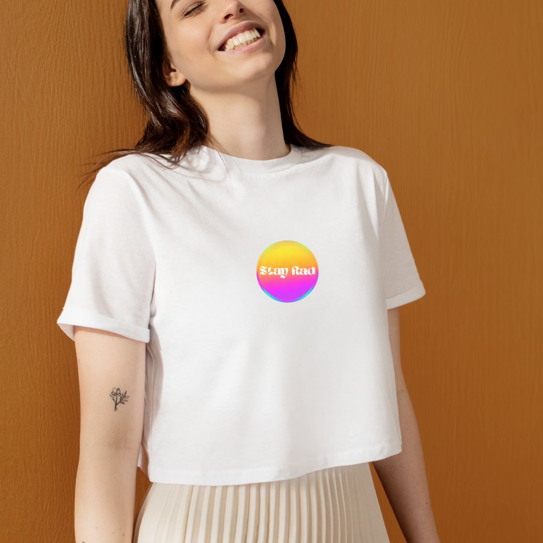 dontlukeco's tweet photo. Stay Rad Crop Top.

The Stay Rad Crop Top is a stylish and comfortable way to show off your unique style. This crop top is made of lightweight and perfect for any season.

Shop link in bio 
#EtsyMarket #EtsyDesign #EtsyCommunity #EtsyCollection #EtsyObsessed #Birthdaygift https://t.co/on1OrcCTnm