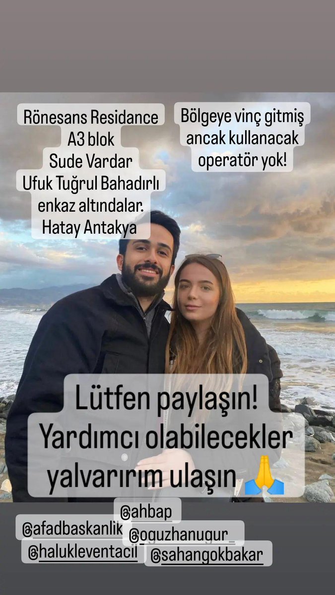 ACİL VİNÇ OPERATÖRÜ LAZİM BÖLGEYE! #ronesansrezidans #ufuktugrulbahadirli #sudevardar