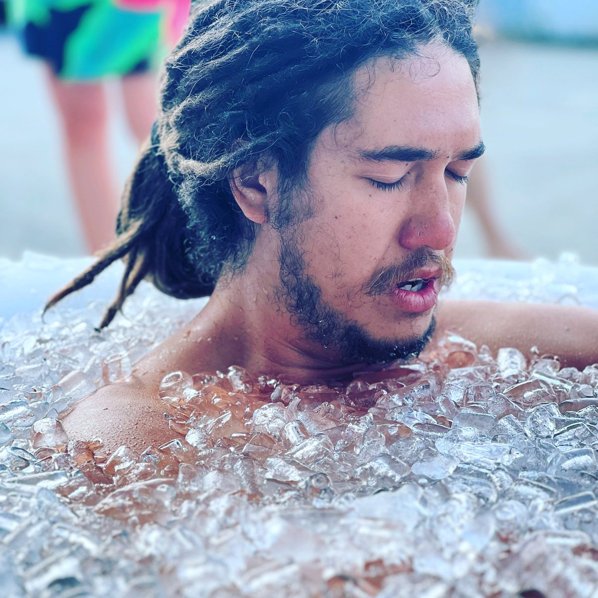 LifeByEight's tweet photo. It all comes back to breath… Ice Baths are incredible for nervous system repair… and so many other reasons https://t.co/SnISmm4PWH