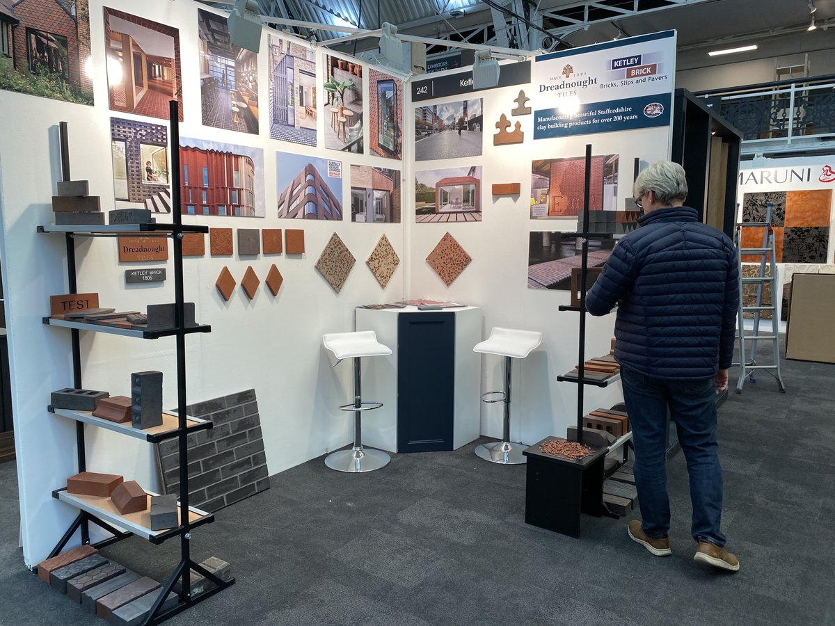 Check out our range of clay #bricks, #brickslips, #quarrytiles & #pavers, and some exciting brick innovations at the wonderful #SurfaceDesignShow!

Drop by the @KetleyBrick stand 242 to see how our products could help your latest projects!

#surfacedesign #SDS #interiordesign