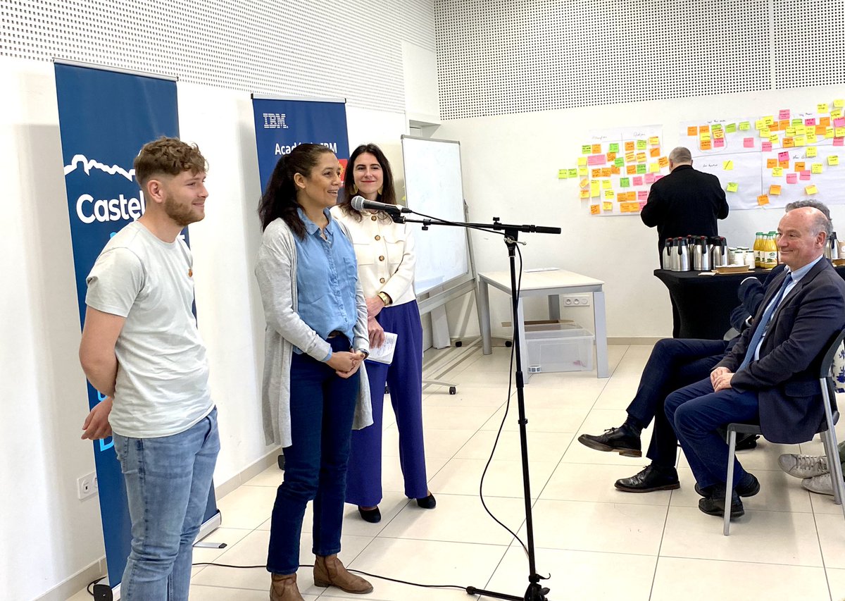 Inauguration de l’Académie #IBM à <a href="/CastelnauleLez/">Castelnau-le-Lez</a>.

Ville résolument tournée vers l’avenir, Castelnau accueille depuis 2ans la promotion « Développeur d’Applications en IA et en Cybersécurité » dans ses locaux.

Métier de demain, le numérique promet une employabilité très forte !