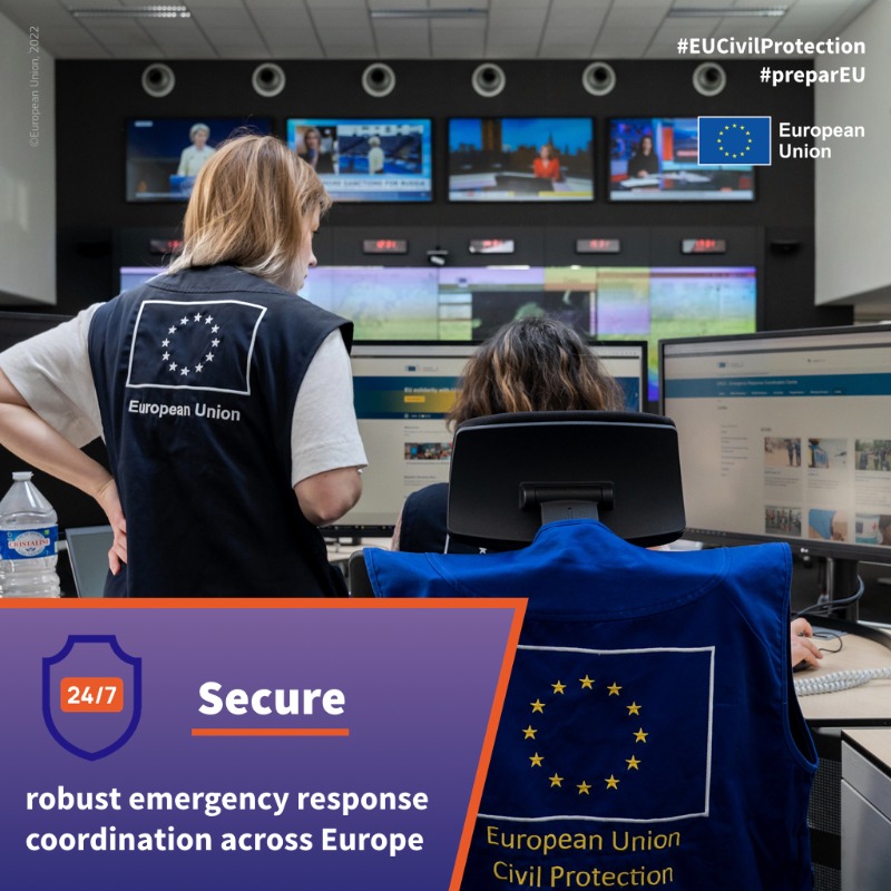 eu_echo's tweet photo. As disasters are becoming more frequent and complex, we must increase our prevention &amp; response capacities.

5 🇪🇺 disaster resilience goals will help authorities across Europe make better-informed decisions and protect citizens and livelihoods. 🚨👇

#preparEU #EUCivilProtection