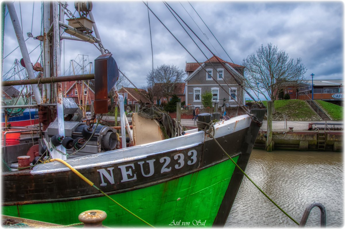 On a Winterday in Neuharlingersiel...😊📸