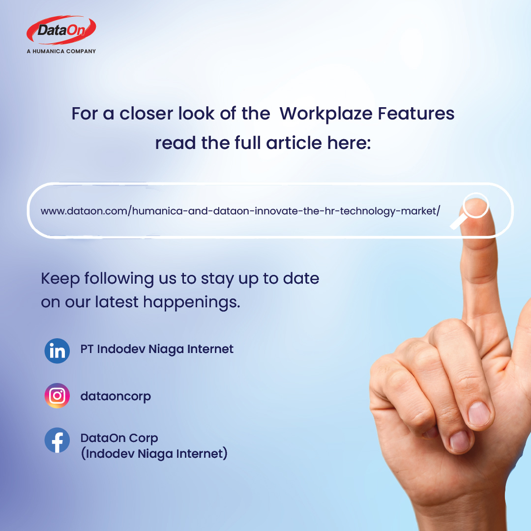 DataOnCorp's tweet image. Follow this link dataon.com/humanica-and-d… to discover an in-depth description of the big and small innovations that help companies to drive REAL, MEANINGFUL impact on their organization

Thread 5

#DataOn #Humanica #SunFish #Workplaze #HCM #Technology