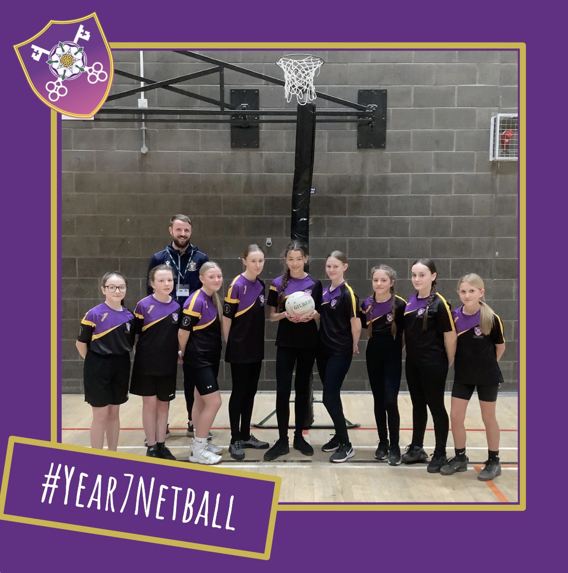StPetersCC's tweet photo. Well done to the Year 7 girls who competed in the Redcar and Cleveland tournament last night! The girls showed excellent teamwork and resilience! Thank you Mr Boyes Head of Year 7 for supporting the girls! Player of the tournament Lucy C! #Year7Netball #ThisGirlCan @Gtownnetball https://t.co/WGv5UP9J9N