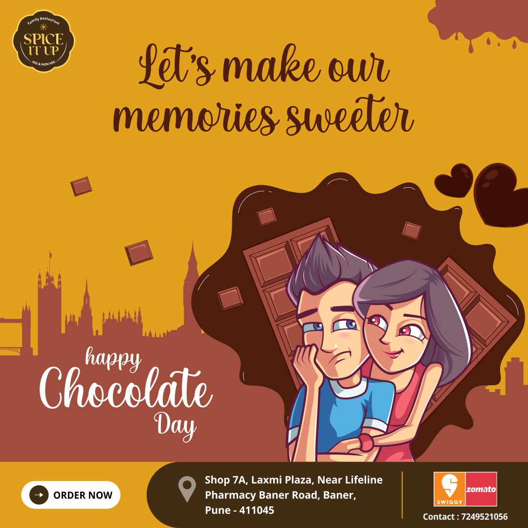 All you need is a LOVE ,
 But little CHOCOLATE now and then doesn’t hurt... 
HAPPY CHOCOLATE DAY 🍫🍫… 
#ChocolateDay2023 #SweetestDay #ChocolateLover #ChocoHeaven #ChocoAddict #ChocolateLove #ChocolateObsessed #ChocoCravings  #ChocolateIsLife #ChocoGift #ChocoJoy