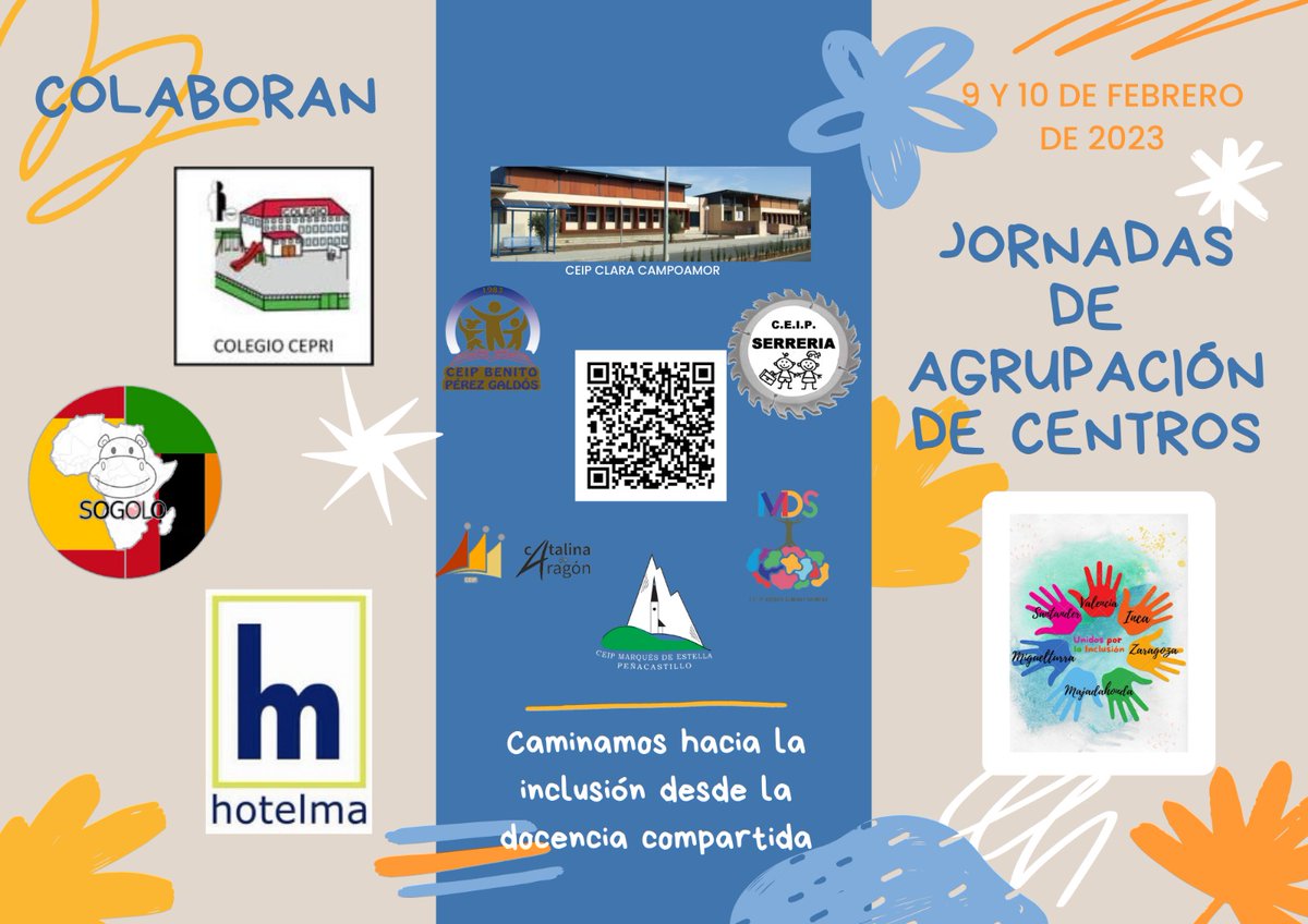 PerezCeip's tweet photo. ¡Mañana comenzamos!🤞
Durante dos días, 14 profes de cinco coles de otras tantas Comunidades Autónomas, compartirán la jornada lectiva con nosotros, en torno al proyecto que nos une "Caminamos hacia la inclusión desde la docencia compartida".
¡Nerviosos e ilusionados! https://t.co/KPCSrS4Ejt