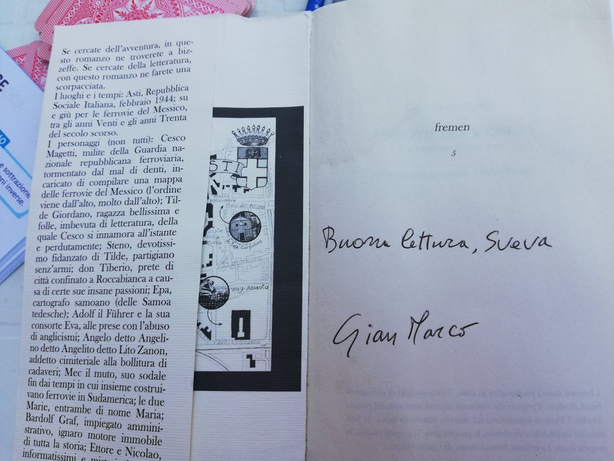 L' #8febbraio di 79 anni fa il milite della Guardia nazionale repubblicana ferroviaria di Asti Magetti Francesco (detto Cesco) riceveva un bislacco ordine.
Che bel romanzo Ferrovie del Messico! 
<a href="/diconodioggi/">dicono di oggi</a>
<a href="/LauranaEditore/">Laurana Editore</a>
