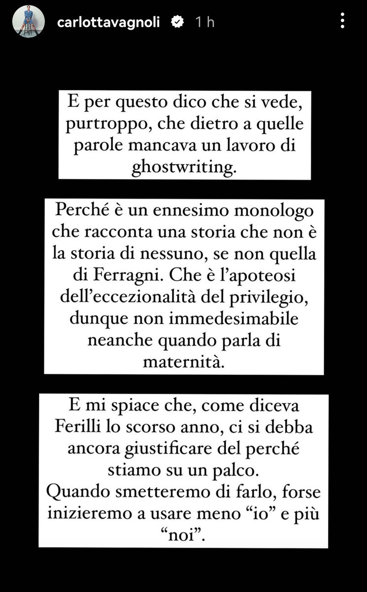 irresistewart's tweet photo. e ancora una volta carlotta riassume perfettamente il mio pensiero. https://t.co/caBVyFdiqB