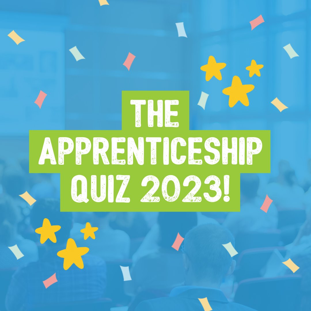 Our #apprenticeships quiz was put together by our very own #apprentice, Alicia! 

Have fun and test your knowledge with our newly updated questions just for #NAW2023! 

Don't forget to share your score!

tinyurl.com/458cry8u
#quiz #ApprenticeWednesday <a href="/Apprenticeships/">Apprenticeships and Skills</a>