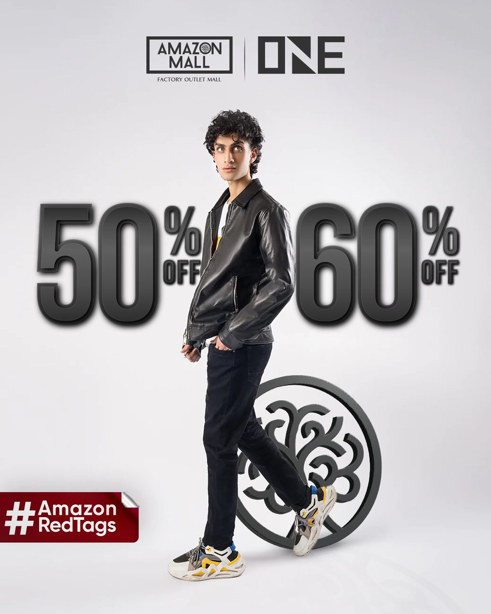amazonmallpk's tweet photo. ONE✨
50% - 60% OFF!
📍Location: Amazon Outlet Mall, GT Road
#amazonredtags #amazonoutletmall #imaratgroup #one #imarat #beoneshopone #amazon #amazonmall https://t.co/FJL9deCEKL
