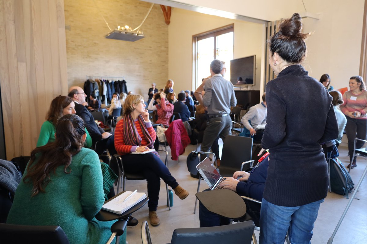 FORESTEUROPE's tweet photo. @nurissi @agriculturacat Now it's time for an interactive group exchange. We organized different groups with mixed stakeholders to find barriers, challenges, synergies and solutions regarding #wildfire risk prevention. There is a special focus on the Mediterranean & Catalonian approaches and experiences. https://t.co/Lrljhjbqhj
