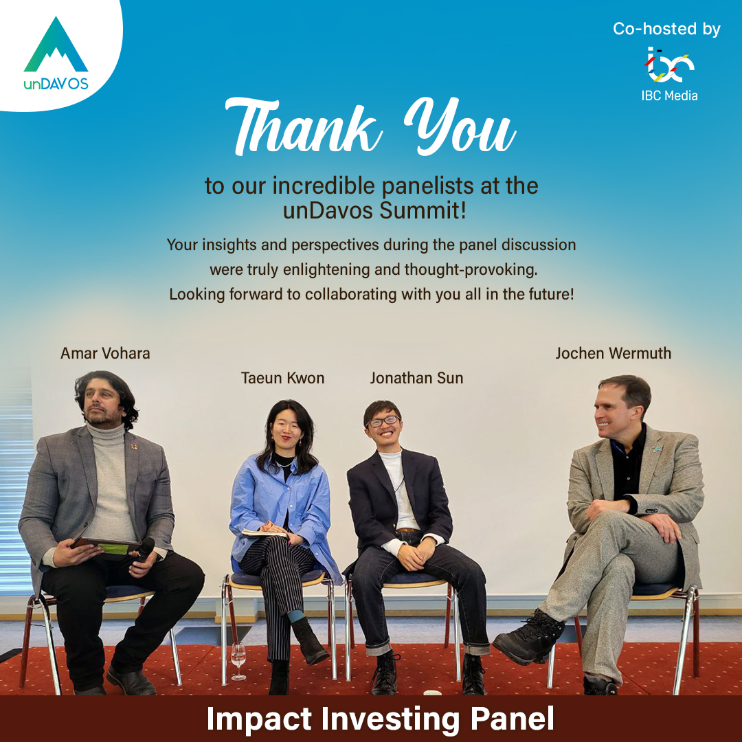 unDavos Summit (@undavossummit) on Twitter photo Fresh perspectives and Engaging conversations π
Your thoughts are truly inspiring, and we cannot wait to see how they will shape the future β¨
Amar Vohra, Taeun Kwon, Jonathan Sun, Fresh perspectives and Engaging conversations π
Your thoughts are truly inspiring, and we cannot wait to see how they will shape the future β¨
Amar Vohra, Taeun Kwon, Jonathan Sun,