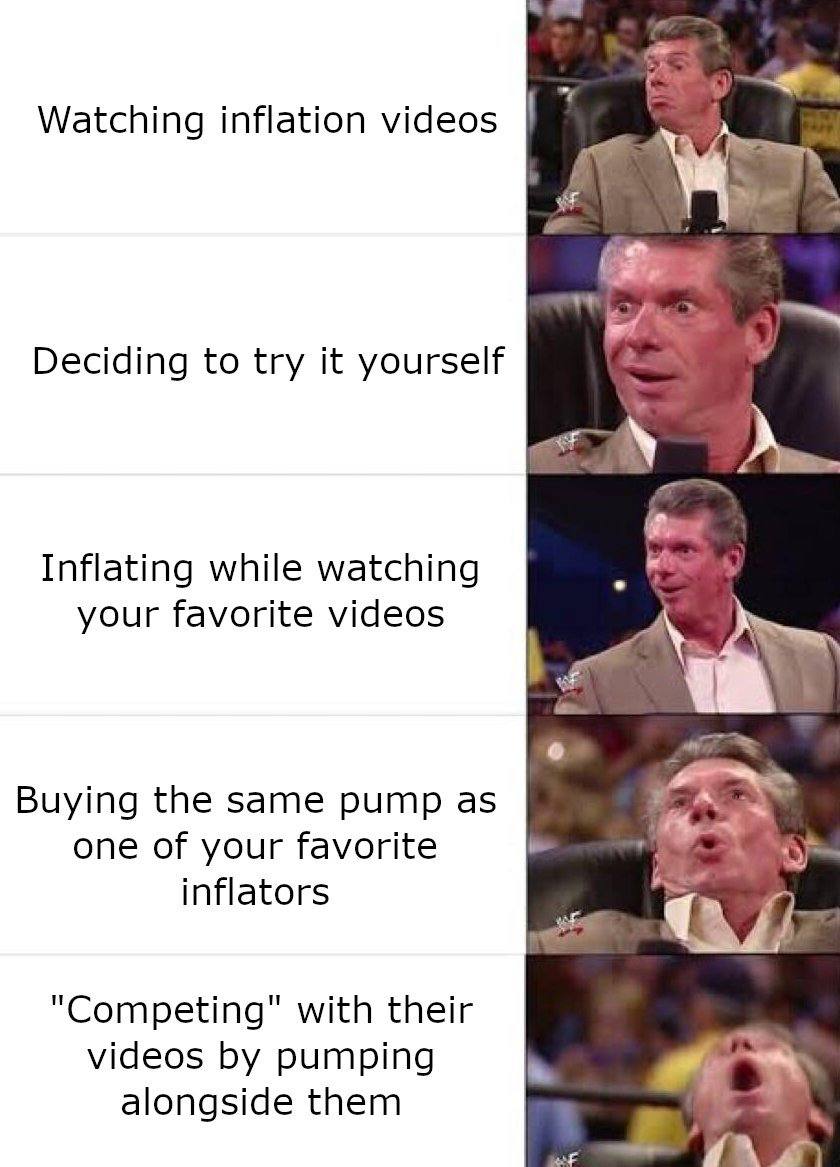 A personal journey. #bellyinflation #bellyexpansion #maleinflation