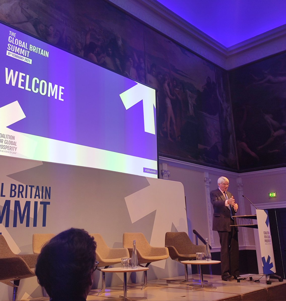 Minister @AndrewmitchMP opens the #GBSummit outlining the gov priorities to bring the UK back to the forefront of #InternationalDevelopment: 'Our work should be predictable, embrace scrutiny and value for money'