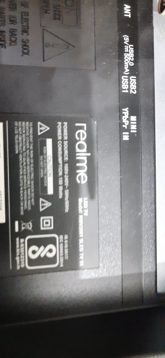 kdeepakmishra's tweet photo. Sled realmetv 55inch get faulty in 5months @realmeIndia @realmeTechLife @realmecareIN https://t.co/t7sB7jxEcR