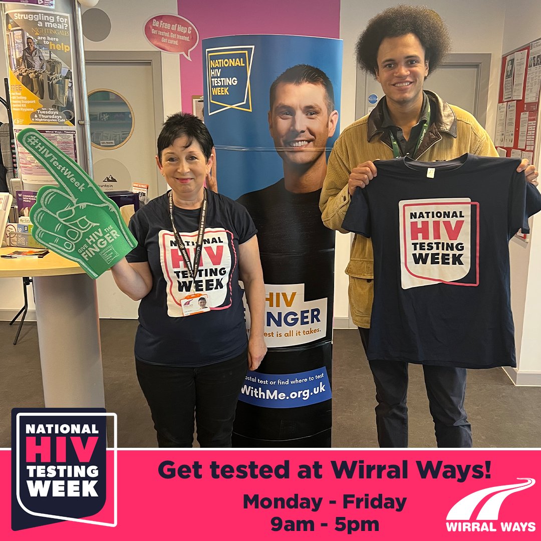 WirralWays_CGL's tweet photo. We had a visit this morning from Isaac who works at @wirralchange to discuss #HIVTestWeek and how we can work closer with their healthcare team. This is part of our ongoing work with Wirral Change which is benefiting both staff and service users.
#NationalTestingWeek #Wirral https://t.co/bUdyBcPQjD