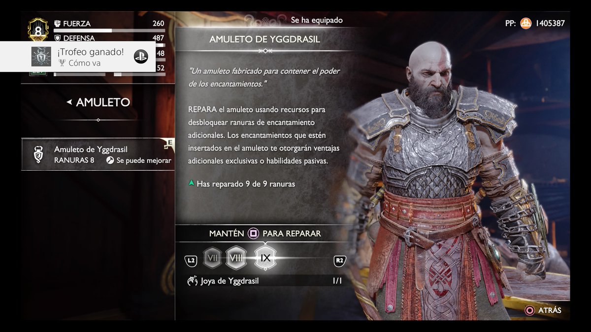 romero_letran's tweet photo. God of War Ragnarök
Cómo va (Plata)Vamoooooooo queda menos #PS4share https://t.co/UiihN3SjNm https://t.co/M1OnIANjWW