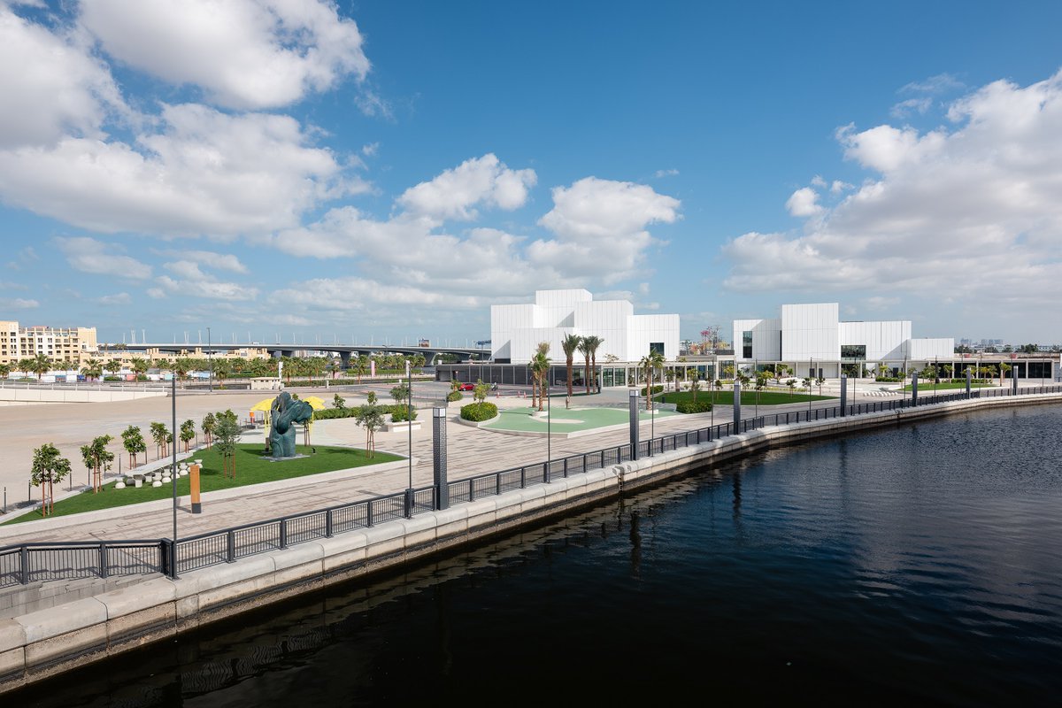 DXBMediaOffice's tweet photo. .@DubaiCulture commissions @Art_Jameel to prepare the 'Jaddaf Playscape Commission Programme', a major new sculptural addition to Jaddaf Waterfront Sculpture Park at Jameel Arts Centre.
https://t.co/IMxOVldTLC https://t.co/8adTOok4L0