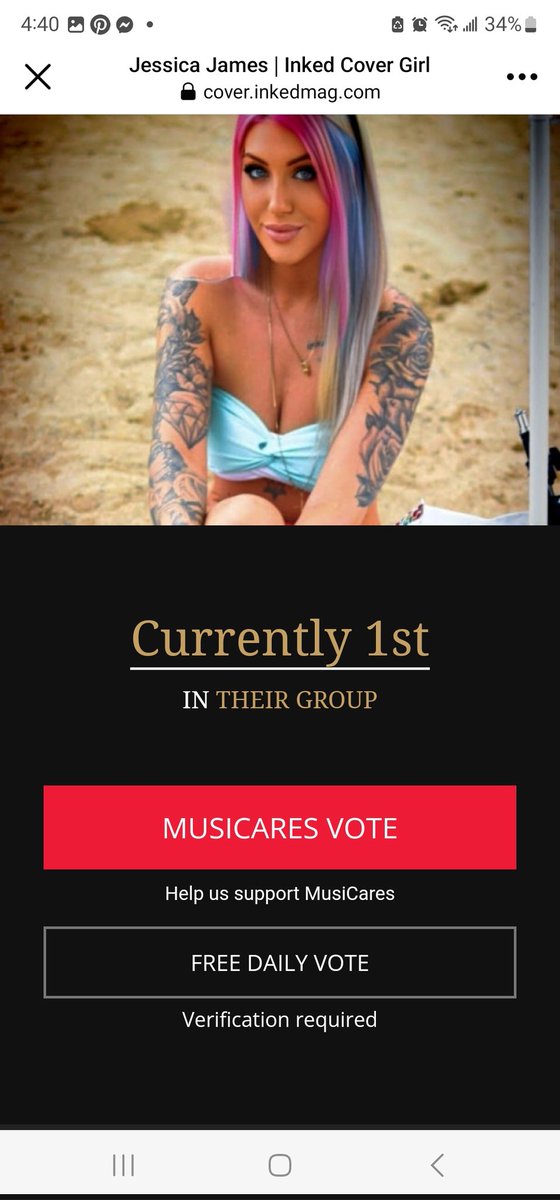 MastronardiMark's tweet photo. EVERYONE POST THIS AND VOTE EVERYDAY!
PLEASE! SHES A GOOD FRIEND! $25 000 to first place!!!!! Still a long way to go. 1 FREEEEEEEEEE VOOOOOTTTTTTEEEEEE A DAYYYYYY 

VOTE FOR JESSICA AS A MODEL EVERYDAY! #FREE #VOTE #inkmagazine #INKED #inkedupmagazine #inkmagazine #Windsor #yqg https://t.co/kjij49QMhH