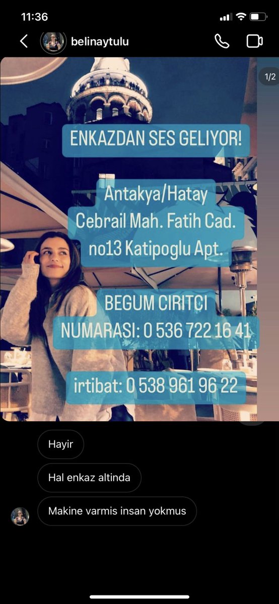 vatanvatan9090's tweet photo. LUTFEN PAYLAŞALIM HALA ENKAZIN ALTINDAYMIŞ @BolukbasiNisa @AFADTurkiye @AFADTurkiye #hatay #antakyadeprem @AFADHatay @Kizilay https://t.co/SPsJJMie3u