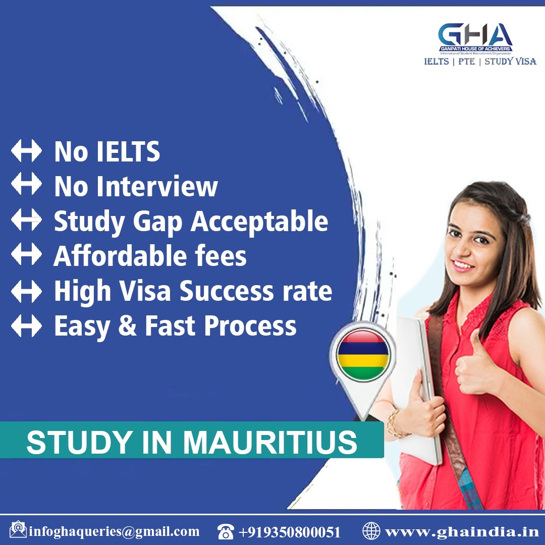 Study in Mauritius

1. No IELTS 
2. No Interview
3. Study Gap Acceptable
4. Affordable fees
5. High Visa Success rate
6. Easy & Fast Process

#studyinmauritius #universitylife #studentlife #bachelorstudies #highereducation #unicitieducationhub #campuslife #educationisthekey