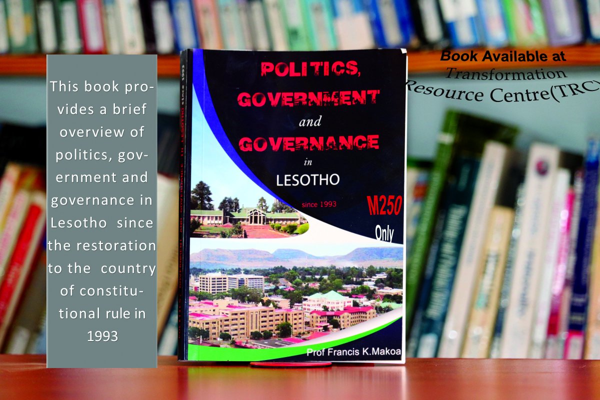 Official Transformation Resource Centre (TRC) (@info1trc) on Twitter photo Get yourself a copy:
At Transformation Resource Centre offices, 1 Oak Tree Gardens, Qoaling Road Old Europa Maseru. Get yourself a copy:
At Transformation Resource Centre offices, 1 Oak Tree Gardens, Qoaling Road Old Europa Maseru.