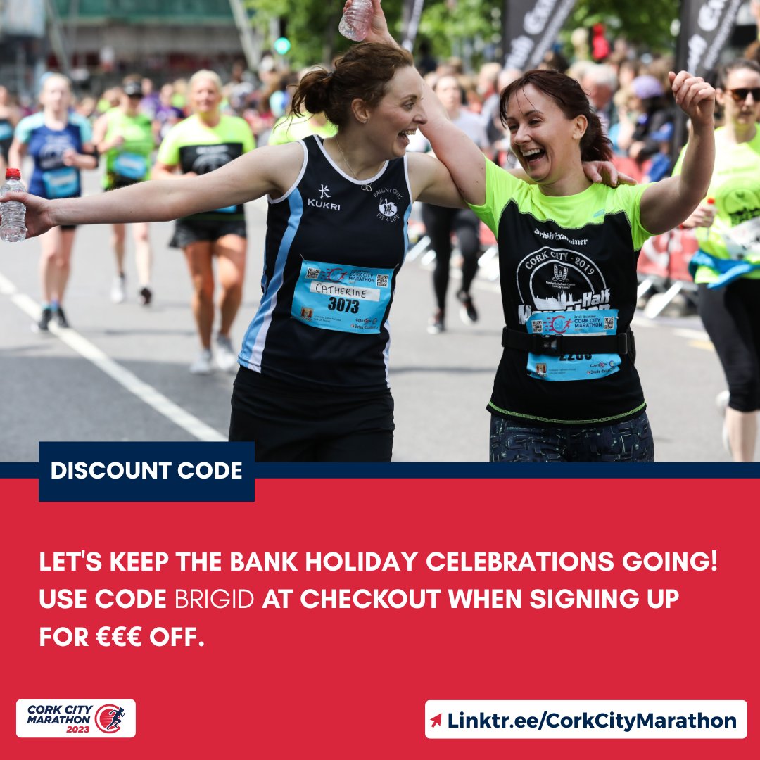 Cork City Marathon on Twitter "As if we can't thank St. Brigid enough