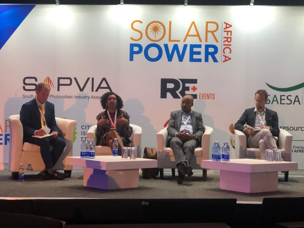 This was an engaging talk as we discussed the state of Just Transition at the Solar Power Africa by South African Photovoltaic Industry Association (<a href="/SAPVIA/">SAPVIA</a>) 

#JustTransition #SolarPower #RenewableEnergy