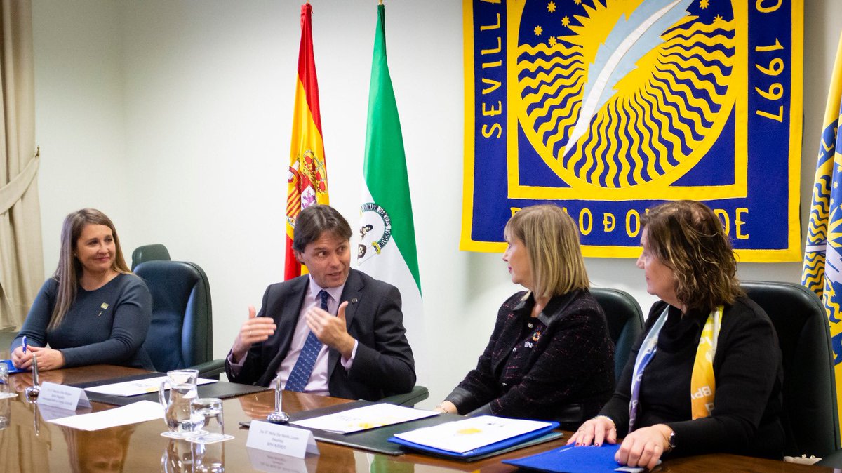 Acabo de firmar un convenio con BPW- Madrid, Asociación de Empresarias y Profesionales, para impulsar actividades formativas y científicas conjuntas. Desde la UPO seguimos trabajando para conseguir una sociedad con plena igualdad de mujeres y hombres.