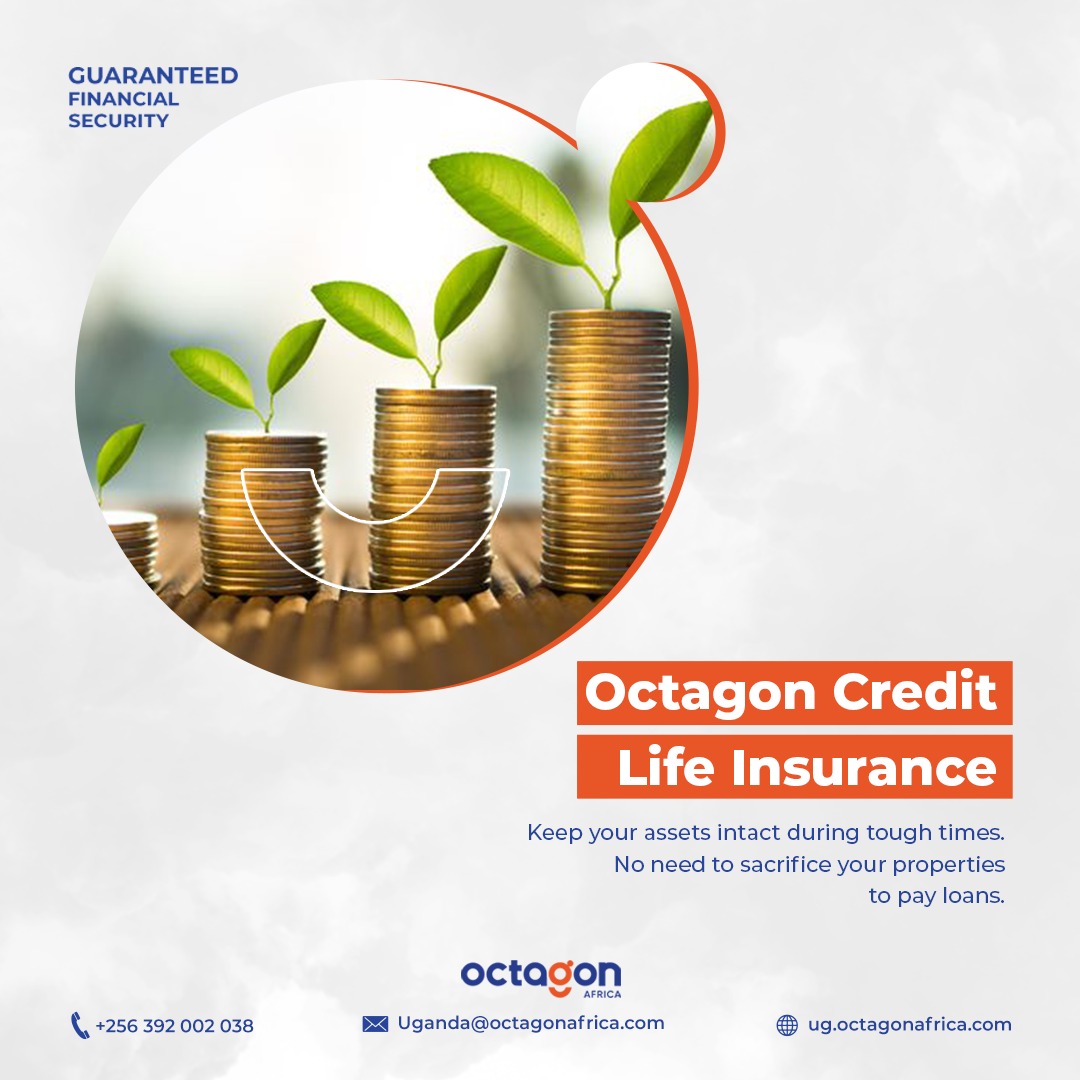 octagon_uganda's tweet photo. Be prepared for life's curveballs with a safety net of insurance. Don't wait for disaster to hit. Our Credit Life cover is for loans/credit taken by an insured from financial institutions.
#ProtectionIsKey #InsuranceMatters #OctagonUG https://t.co/AzW9ZlFa2F