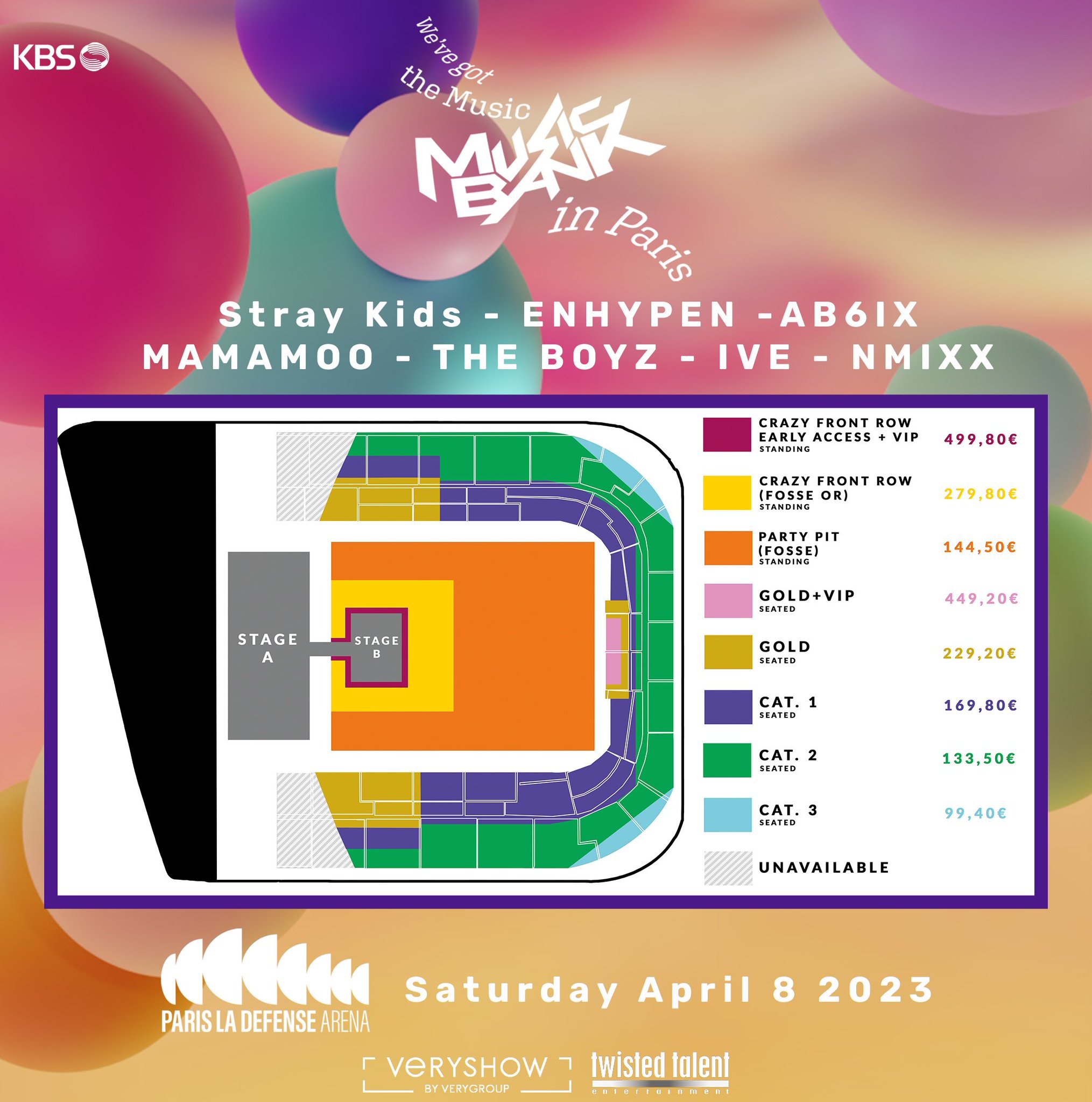 Stray Kids France on Twitter "📢 MUSIC BANK PARIS 2023 Réouverture de la billetterie aujourd