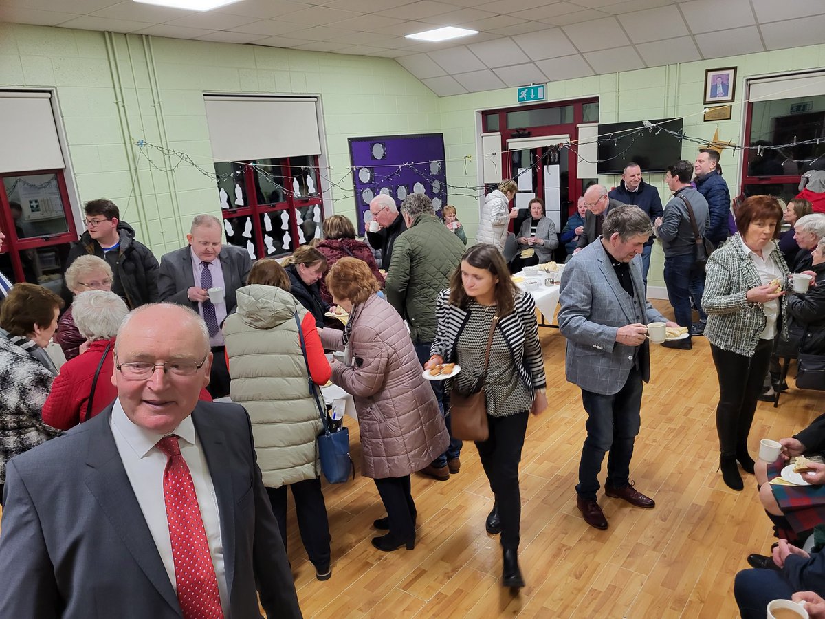 louthcoco's tweet photo. Some more photos of last night's great event in Kilcurry / Faughart after the Dundalk Municipal District meeting celebrating the birthplace of Brigid #Faughart #Brigid #Imbolc @louthcoco @LocalGovIre https://t.co/x0GNR26zOd