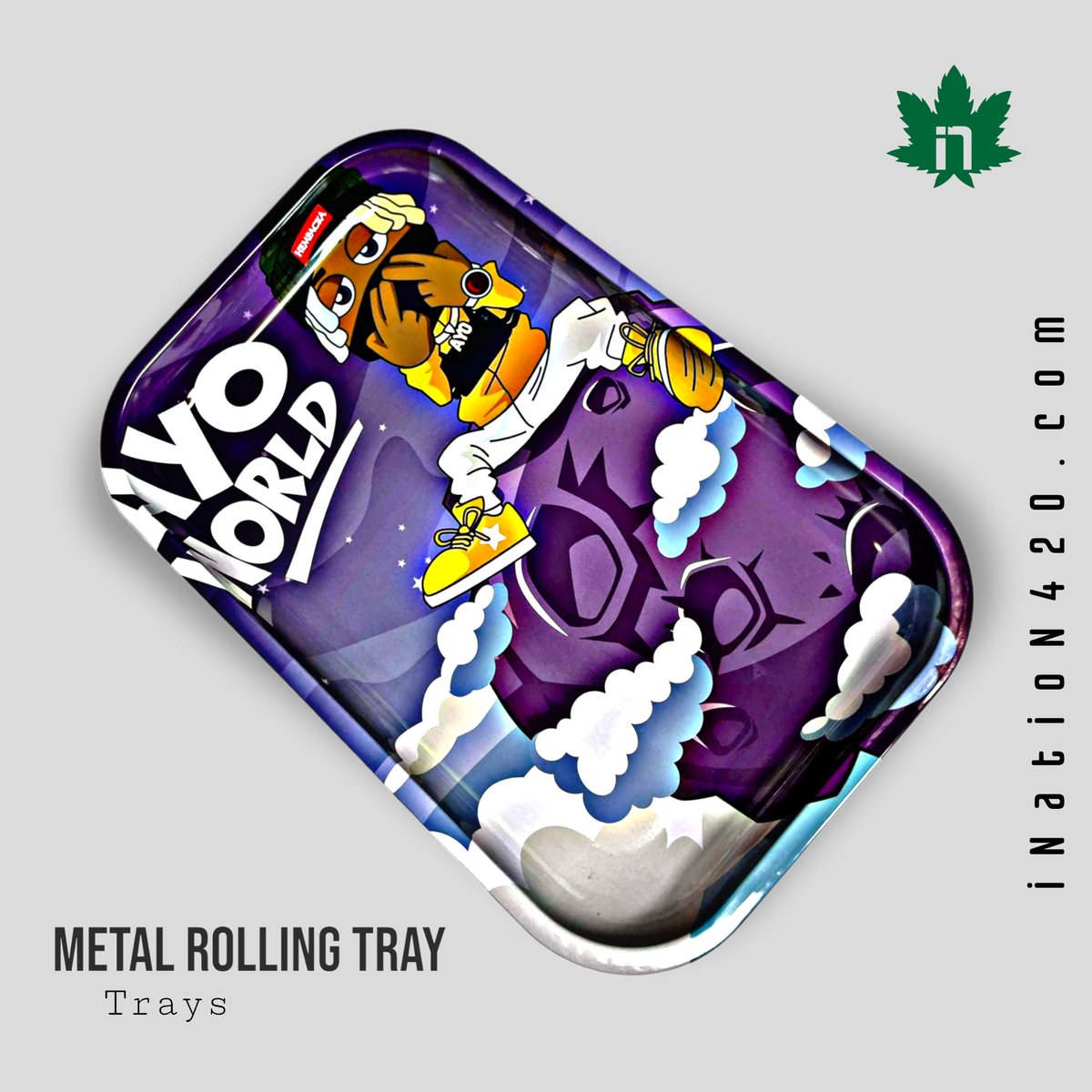 iNation420's tweet photo. As an undisputed essential item in a stoner’s arsenal, the perfect rolling tray should be seen as an investment. These metal rolling trays are beautiful, sleek and durable!
#RollUpRollOut #420friendly https://t.co/kWC0RJtxGf