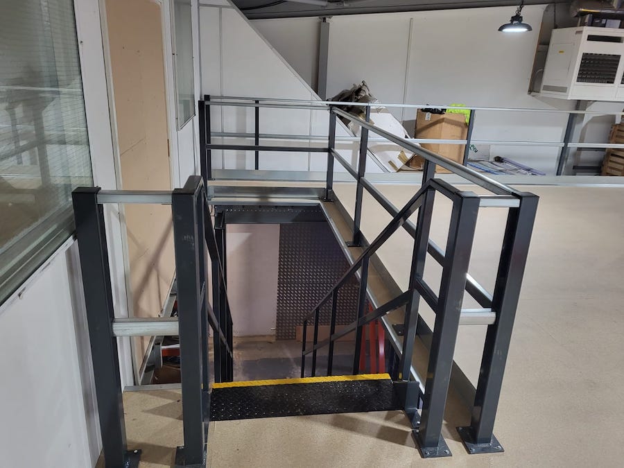 STSStorage's tweet photo. Mezzanine floor and pallet gate installation complete π
#warehousemezzanine #warehousestoragesolutions #STSstorage #warehouse #business https://t.co/XftxB1PELB