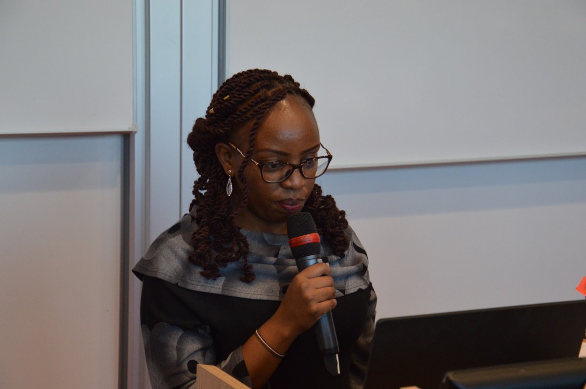 arin_africa's tweet photo. @caroline_gathu1 one of our micro-grantees presenting on the role of #PublicPrivatePartnership in financing climate smart agriculture for subsector. This was a comparative analysis of Kenya and Senegal. 

#NDCFinancing #NDCAcademy #ClimateFinancing https://t.co/q05z8fNHnm