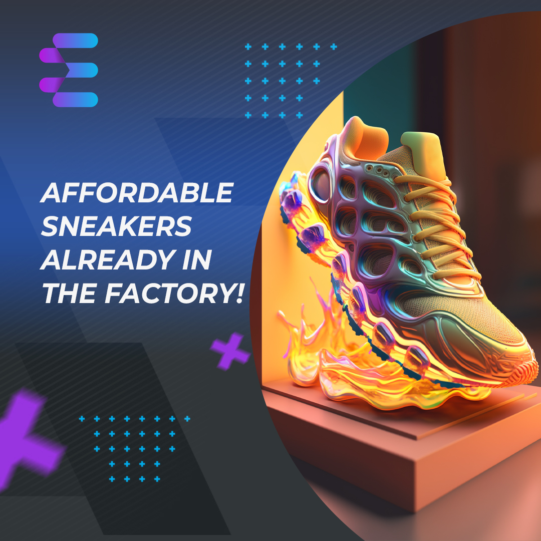 Budget-friendly Sneakers for beginners at the Factory — only 500 and 1,000 EZY. Mint here: ezzy.game/sneakers-facto…