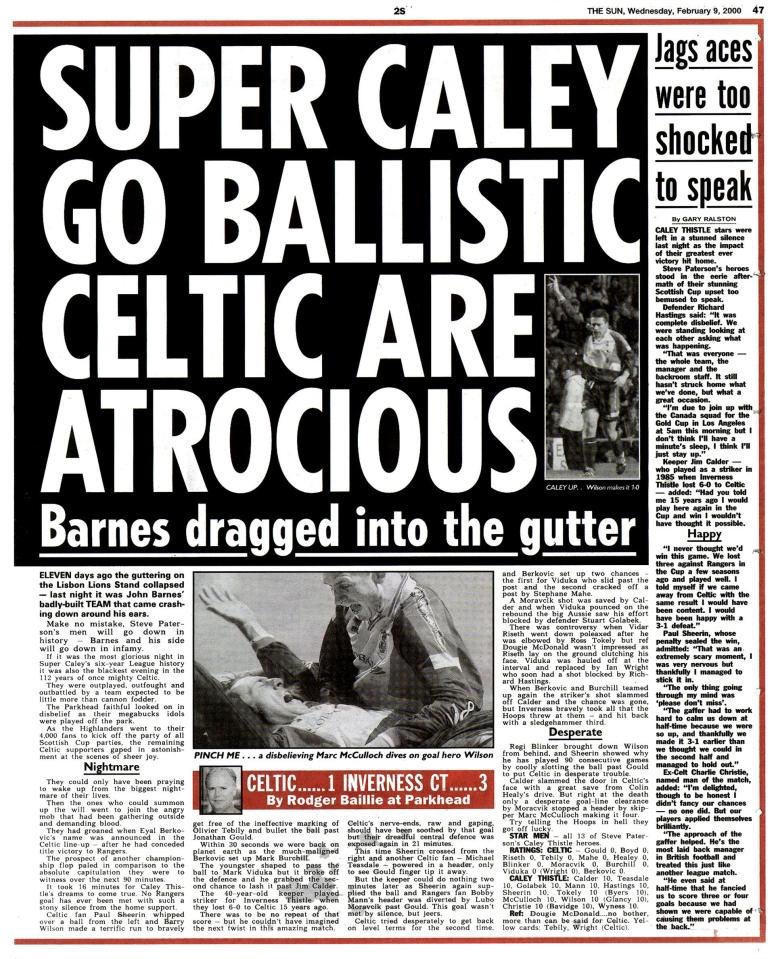 FootballInT80s's tweet photo. On this day in 2000:

Not a great day for John Barnes and Celtic https://t.co/7uHX77sHFb