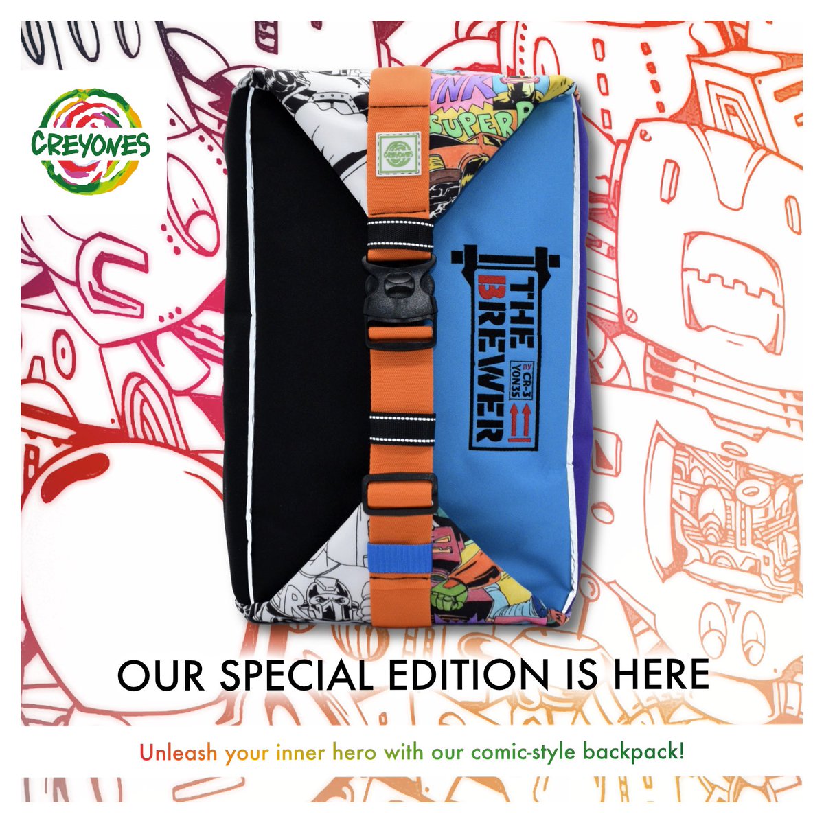 creyones_com's tweet image. #menbackpack #panskybatoh #damskybatoh #womenbackpack #travel #batohy #travelbackpack #gym #comic