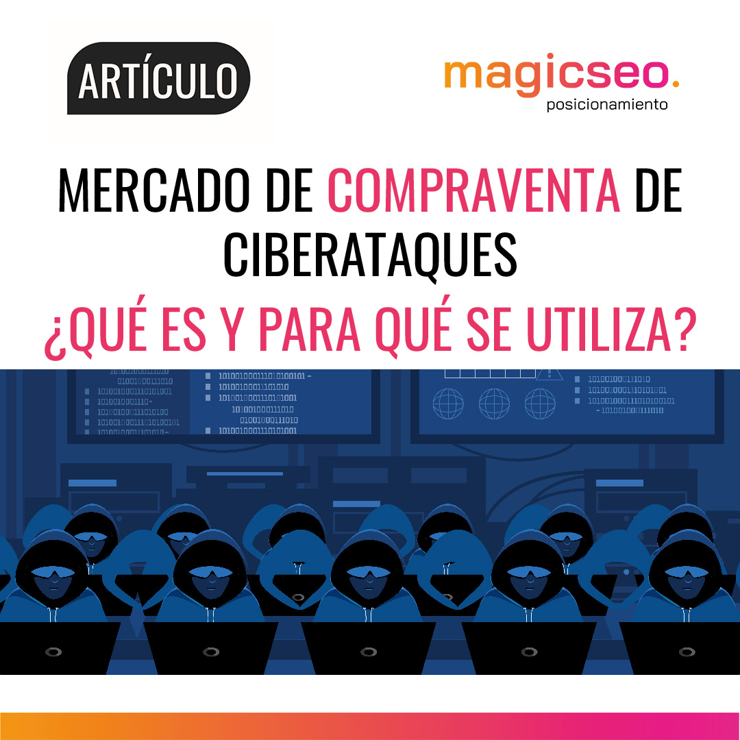 magicseoweb's tweet photo. ¿Quieres saber qué es y para qué sirve el mercado de compraventa de ciberataques?

Desliza y descúbrelo😊.

#mercadociberataques #compraventa #ciberataques #ciberespionaje #sitioweb #ciberseguridad #ciberdelincuencia #SEO #posicionamiento https://t.co/mZMBFpOB6P